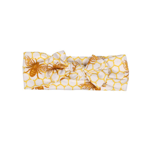 Bees Bow Headband