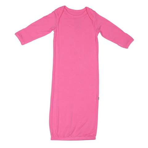 Pink Bamboo Viscose Newborn Gown