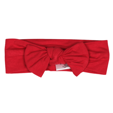 Red Bow Headband