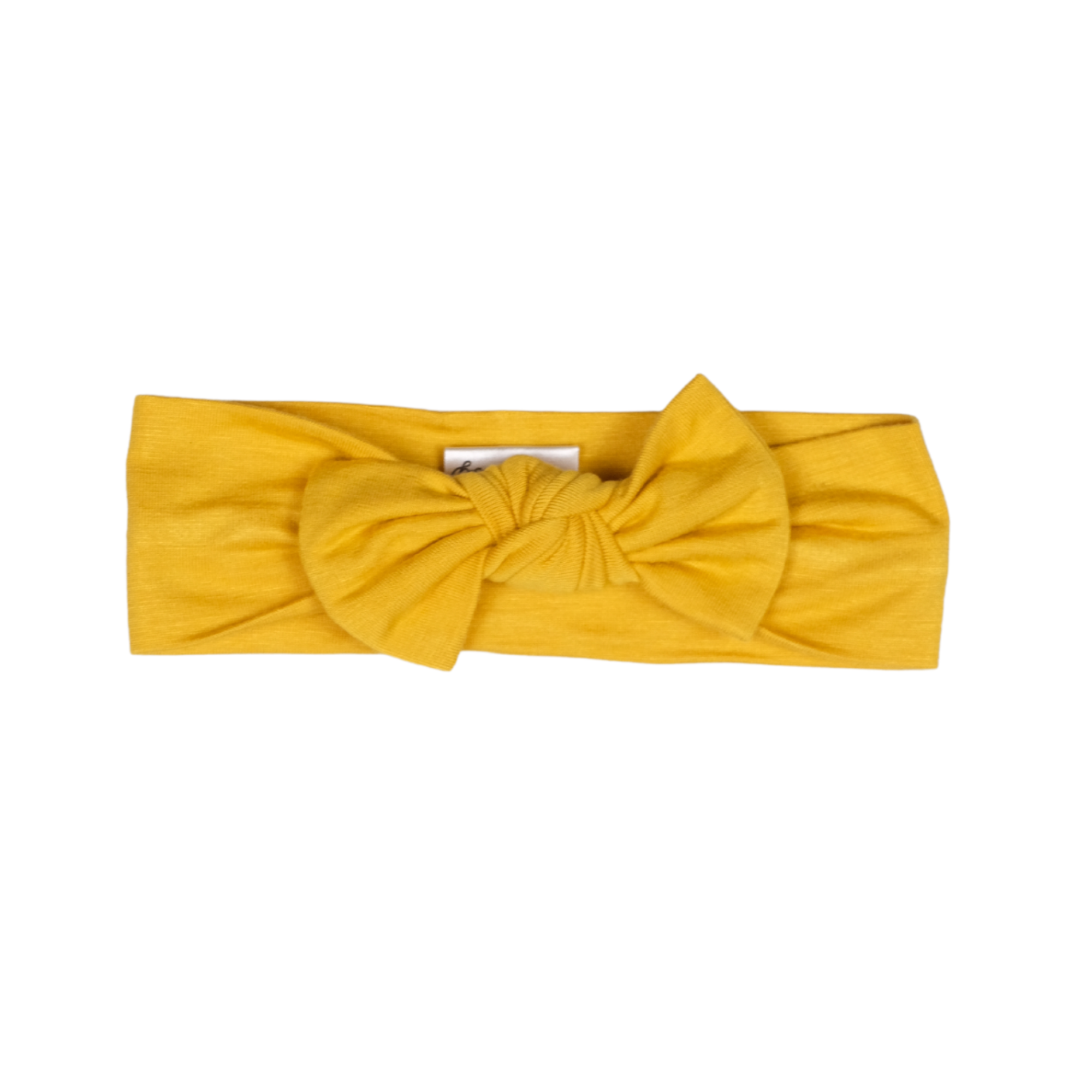 Mustard Yellow Bow Headband