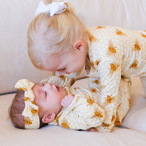 Bees Bow Headband