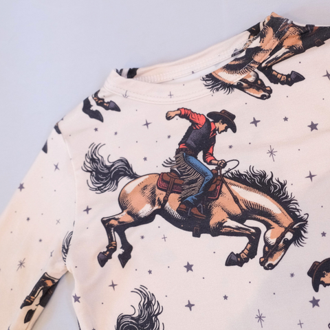 Cowboy Two-Piece Pajama Set