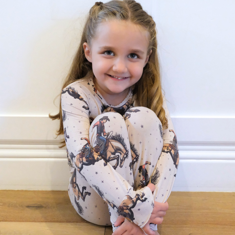 Cowboy Two-Piece Pajama Set