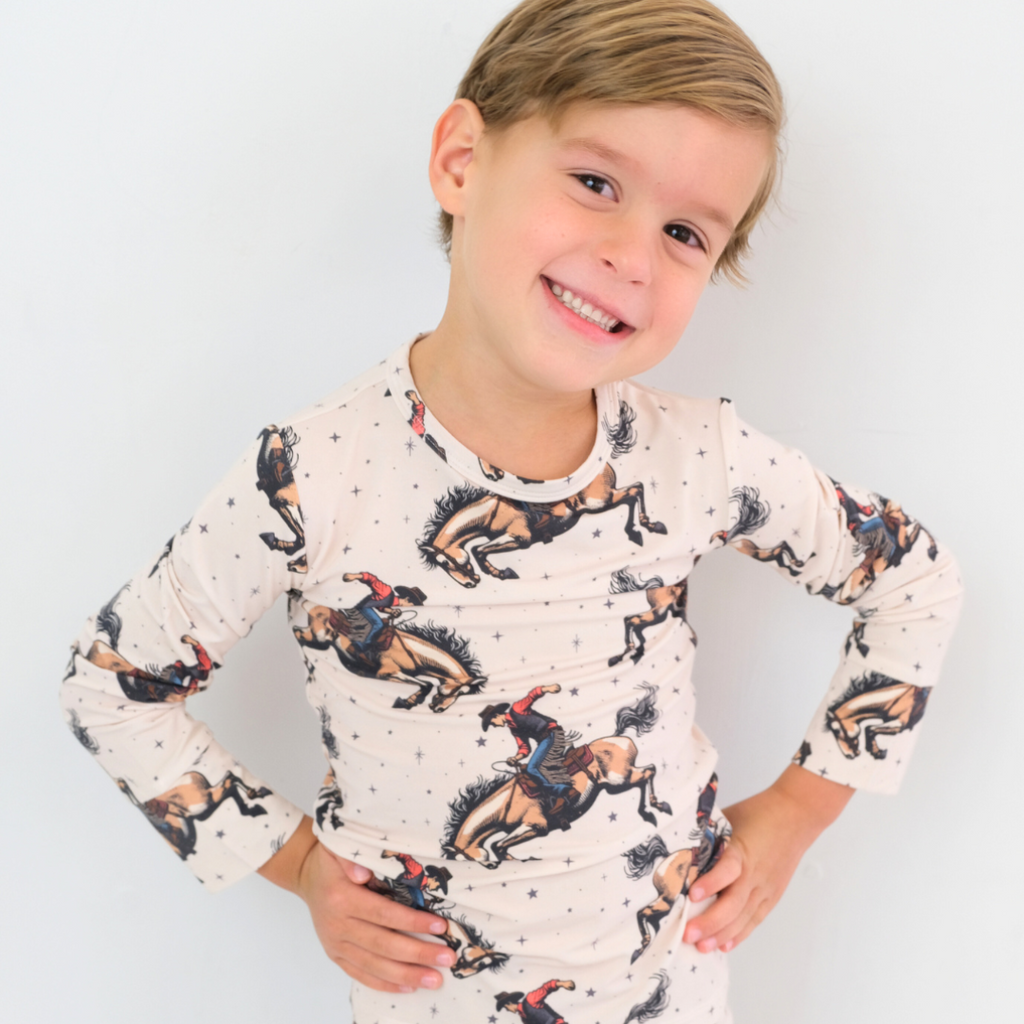 Cowboy Two-Piece Pajama Set