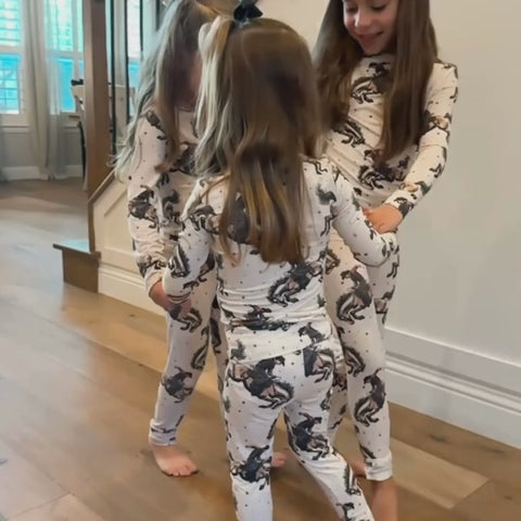 Cowboy Two-Piece Pajama Set