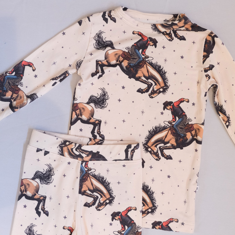 Cowboy Two-Piece Pajama Set