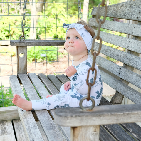 Cactus Bow Headband